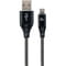 Фото - Кабель Cablexpert USB - USB Type-C (M/M), премиум, 1 м, черный (CC-USB2B-AMCM-1M-BW) | click.ua