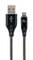 Фото - Кабель Cablexpert USB - USB Type-C, преміум, 1 м, чорний (CC-USB2B-AMCM-1M-BW) | click.ua