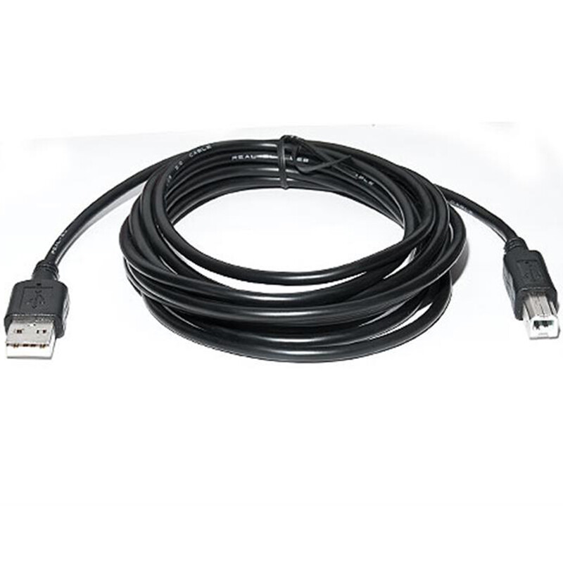 Кабель REAL-EL Pro USB - USB Type-B V 2.0 (M/M), 3 м , черный (EL123500027)