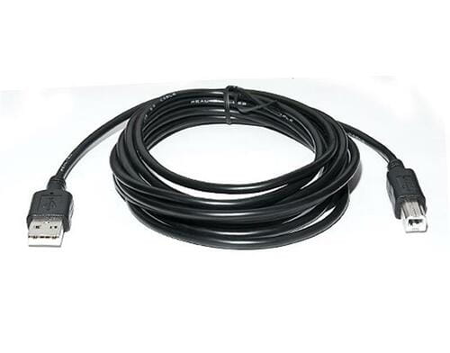 Photos - Cable (video, audio, USB) REAL-EL Кабель  Pro USB - USB Type-B V 2.0 (M/M), 3 м, чорний  (EL123500027)