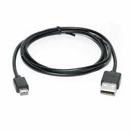 Кабель REAL-EL Pro USB - micro USB V 2.0 (M/M), 2 м, черный (EL123500025)