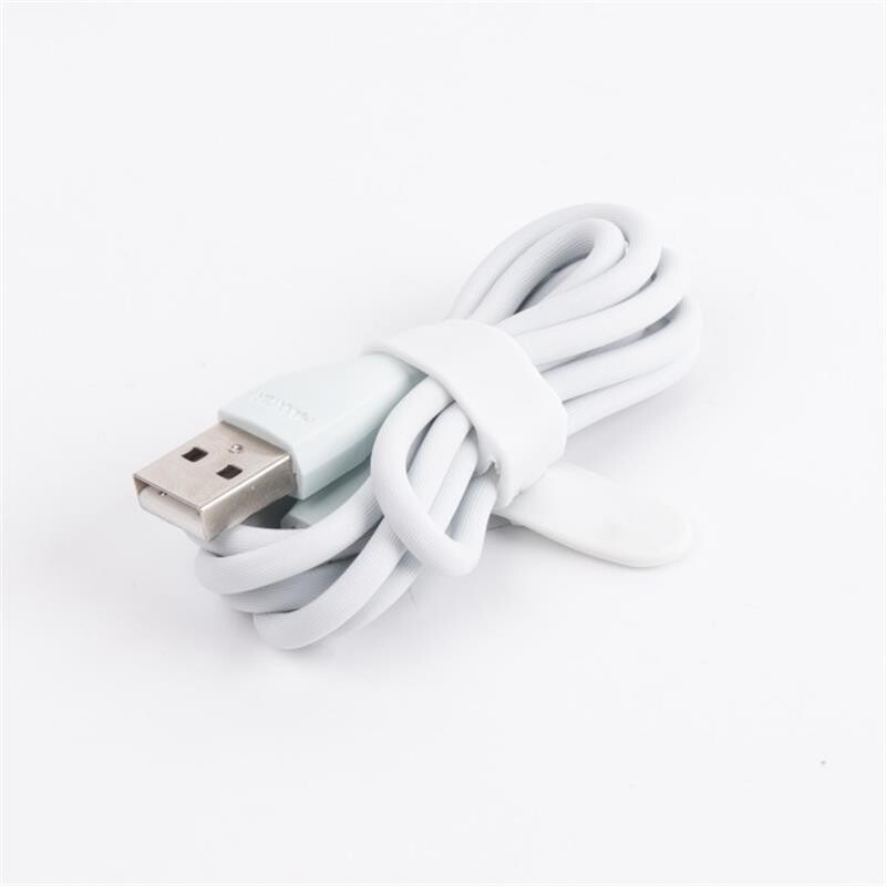 Кабель Maxxter USB-microUSB 1м ментолово-сірий преміум (UB-M-USB-01MG)
