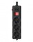 Фото - Фильтр питания Gembird Pro (SPG3-G-10B-PRO) 3 розетки, 3м, черный | click.ua