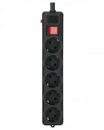 Купити Фільтр живлення Gembird Pro (SPG5-G-15B-PRO) 5 розеток, 4.5м, чорний Фільтр живлення Gembird Pro (SPG5-G-15B-PRO) 5 розеток, 4.5м, чорний