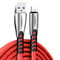 Фото - Кабель ColorWay USB - Lightning (M/M), 2.4 А, 1 м, Red (CW-CBUL010-RD) | click.ua