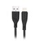 Фото - Кабель Maxxter USB-Lightning 1м чорний (UB-L-USB-02-1m) | click.ua