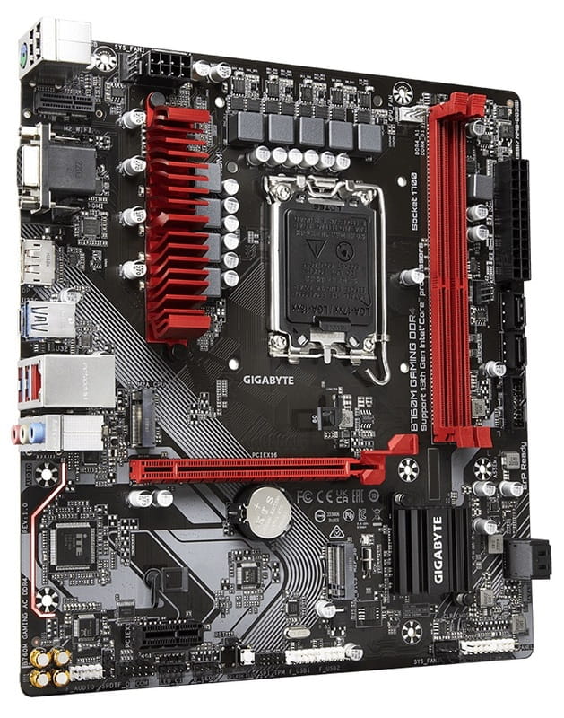 Материнская плата Gigabyte B760M Gaming DDR4 Socket 1700