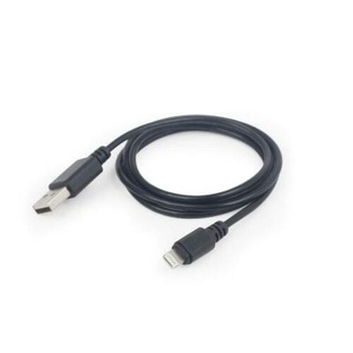 Фото - Кабель Cablexpert   USB - Lightning (M/M), 2 м, Black  CC-U (CC-USB2-AMLM-2M)