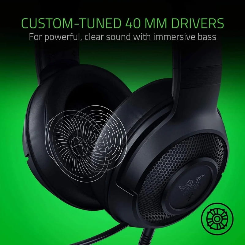 Гарнитура Razer Kraken X Lite Black (RZ04-02950100-R381)