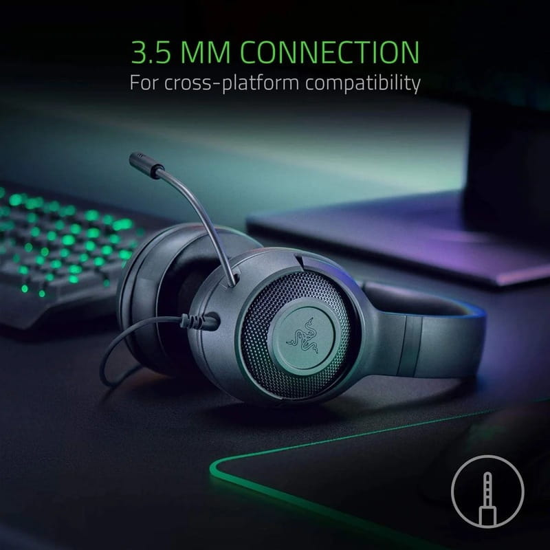 Гарнитура Razer Kraken X Lite Black (RZ04-02950100-R381)