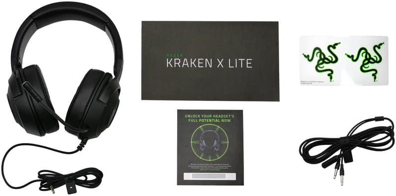 Гарнитура Razer Kraken X Lite Black (RZ04-02950100-R381)