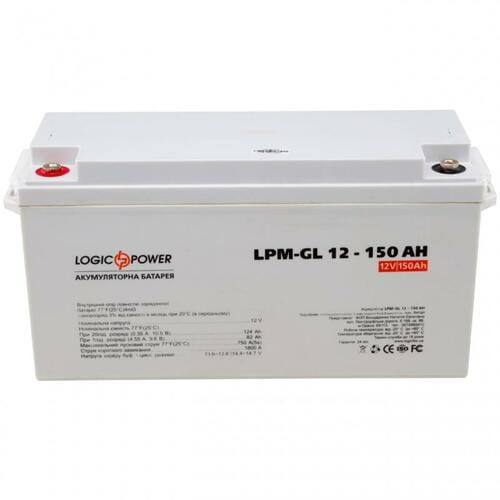 Фото - Батарея для ДБЖ Logicpower Акумуляторна батарея  12V 150AH  GEL LP4155 (LPM-GL 12 - 150 AH)