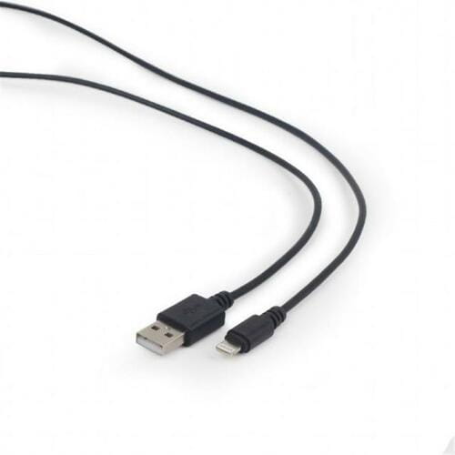Фото - Кабель Cablexpert   , USB2.0 BM - Lightning, 3м, чорний CC (CC-USB2-AMLM-10)