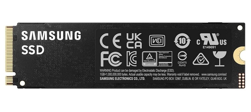 Накопитель SSD  2ТB Samsung 990 PRO M.2 2280 PCIe 4.0 x4 NVMe V-NAND TLC (MZ-V9P2T0BW)