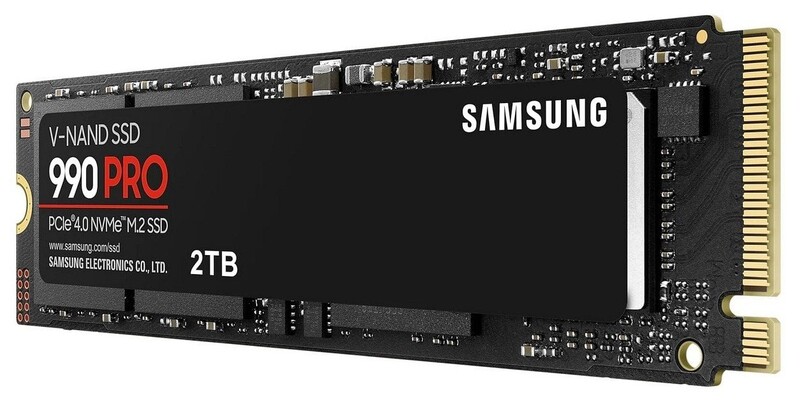 Накопитель SSD  2ТB Samsung 990 PRO M.2 2280 PCIe 4.0 x4 NVMe V-NAND TLC (MZ-V9P2T0BW)