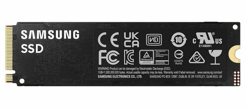Накопичувач SSD  2ТB Samsung 990 PRO M.2 2280 PCIe 4.0 x4 NVMe V-NAND MLC (MZ-V9P2T0BW)
