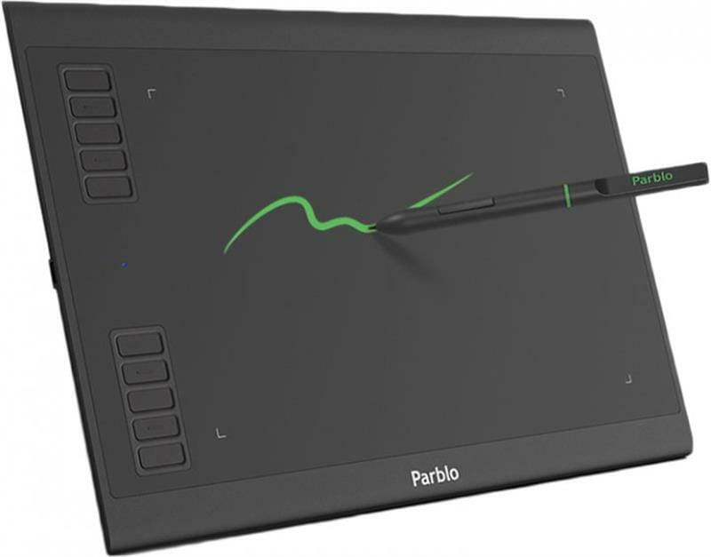 Графический планшет Parblo A610 Plus V2 Black (A610PLUSV2)