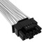 Фото - Кабель-перехідник Corsair Premium Individually Sleeved 12+4pin PCIe Gen 5 12VHPWR 600W cable, Type 4, WHITE (CP-8920332) | click.ua