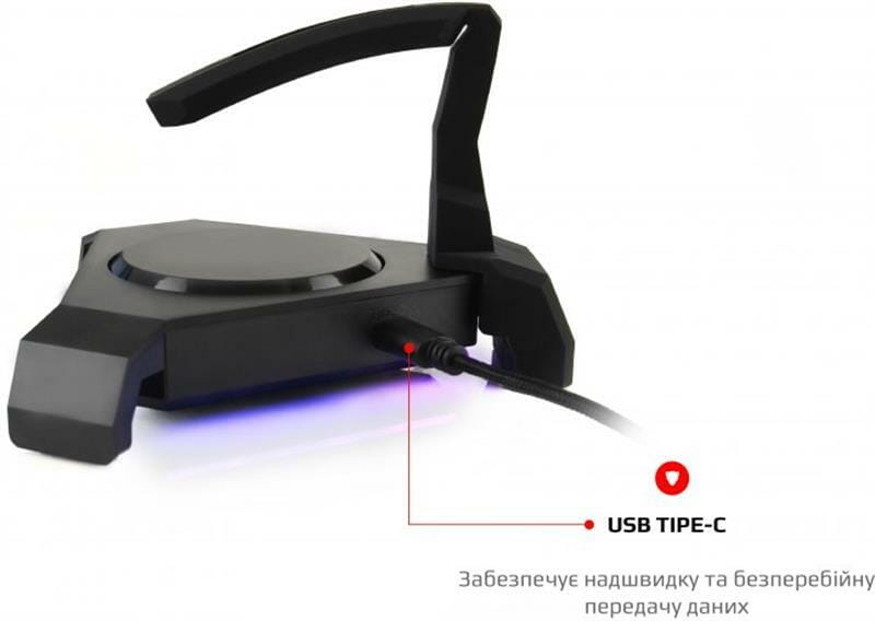 Держатель для кабеля Motospeed Q20 Black (mtq20)