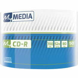 Купить Диски CD-R MyMedia (69206) 700MB 52x Wrap 50шт Full Printable без шпинделя Диски CD-R MyMedia (69206) 700MB 52x Wrap 50шт Full Printable без шпинделя