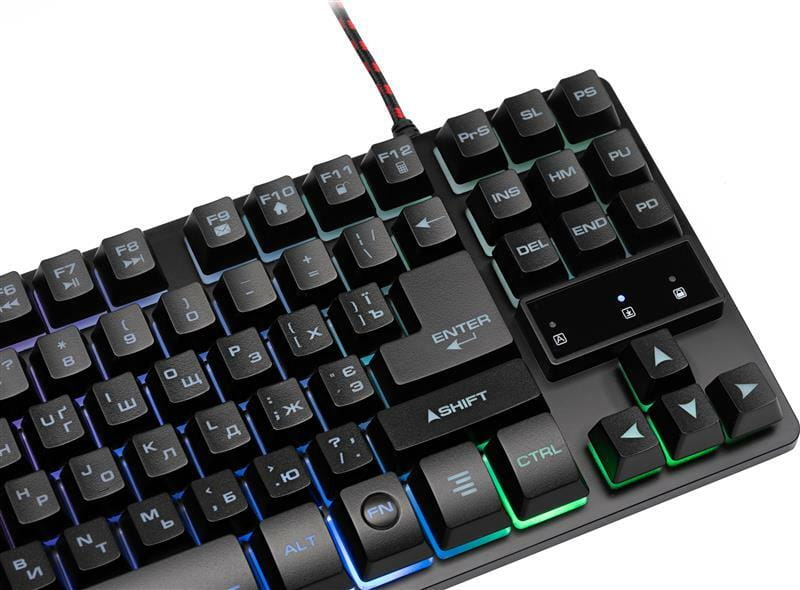 Клавиатура 2E Gaming KG290 LED Ukr Black (2E-KG290UB)