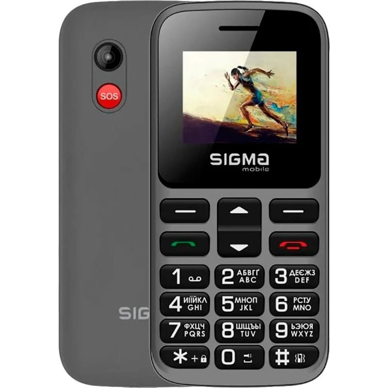 Мобильный телефон Sigma mobile Comfort 50 Hit 2020 Dual Sim Grey (4827798120927)