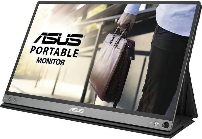 Монитор портативный Asus 15.6" MB16AP (90LM0381-B02170) IPS Dark Gray