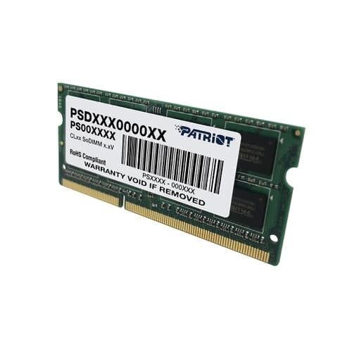 Модуль памяти SO-DIMM 8GB/1600 DDR3 1.5В Patriot Signature Line (PSD38G16002S)
