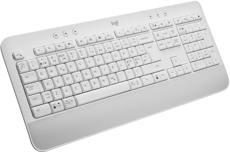 Клавиатура беспроводная Logitech Signature K650 US OffWhite USB (920-010977)