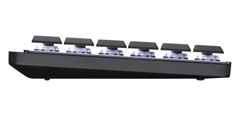 Клавіатура бездротова Logitech MX Mechanical Mini Minimalist Graphite (920-010780)