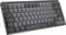 Фото - Клавіатура бездротова Logitech MX Mechanical Mini Minimalist Graphite (920-010780) | click.ua