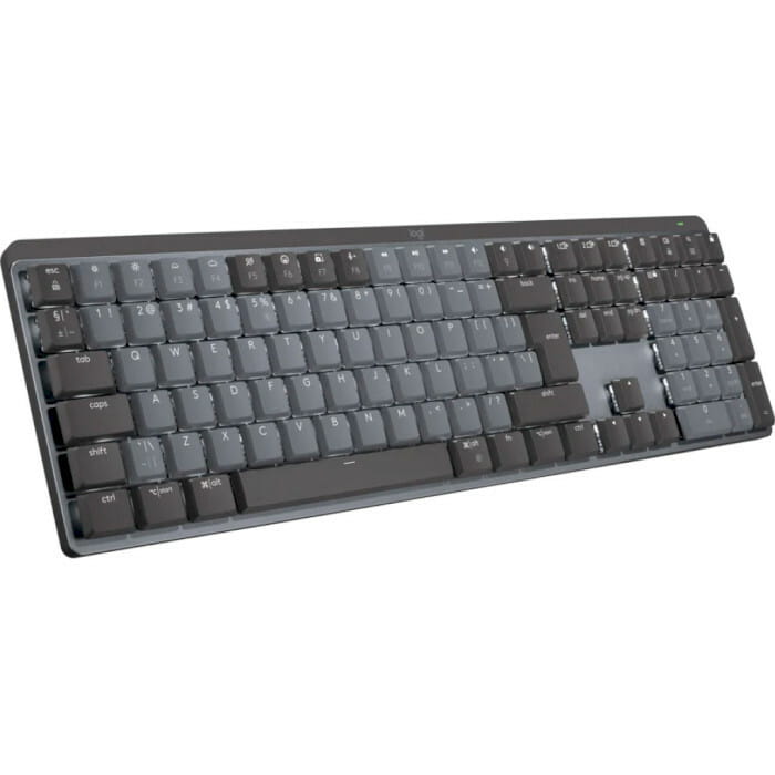 Клавіатура бездротова Logitech MX Mechanical Graphite Tactile (920-010757)