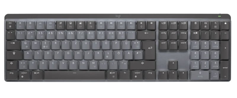 Клавиатура беспроводная Logitech MX Mechanical Graphite Tactile (920-010757)