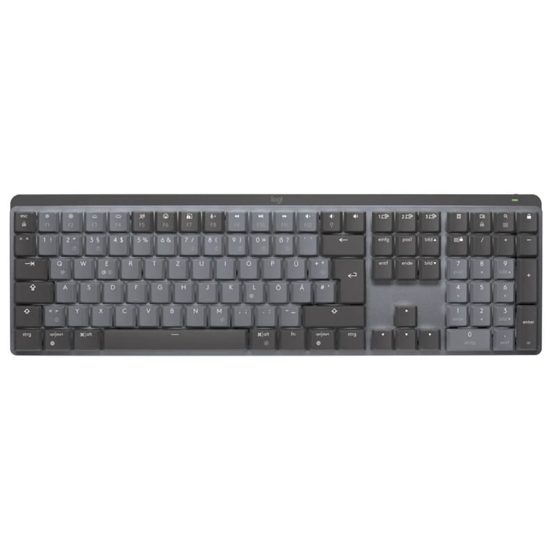 Клавиатура беспроводная Logitech MX Mechanical Graphite Tactile (920-010757)