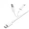 Фото - Кабель SkyDolphin S57T USB Type-C - USB Type-C (M/M), PD 18W, 1 м, White (USB-000546) | click.ua