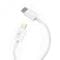 Фото - Кабель SkyDolphin S57L USB Type-C - Lightning (M/M), PD 18 W,  1 м, White (USB-000545) | click.ua