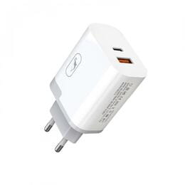 Зарядное устройство SkyDolphin SC17 PD+QC3.0 (USB TYPE-Cx3A + USB TYPE-Ax3A) White (MZP-000110)