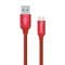 Фото - Кабель ColorWay USB - micro USB (M/M), 2.4 А, 2 м, Red (CW-CBUM009-RD) | click.ua