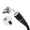 Фото - Кабель ColorWay USB - Lightning + micro USB + USB Type-C (M/M), Magnetic Data/Quick Charge, 2.4 А, 1 м, Black (CW-CBUU038-BK) | click.ua