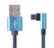 Фото - Кабель Cablexpert USB - USB Type-C V 2.0 (M/M), преміум, 1 м, синій (CC-USB2J-AMCML-1M-BL) | click.ua
