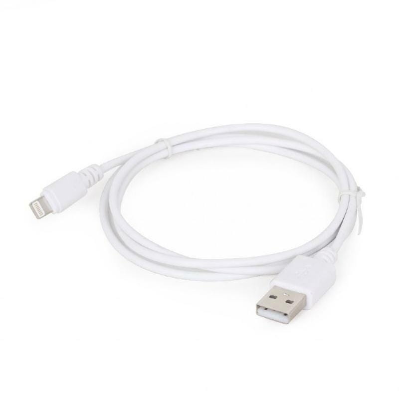 Кабель Cablexpert USB - Lightning (M/M), белый, 2 м (CC-USB2-AMLM-2M-W)