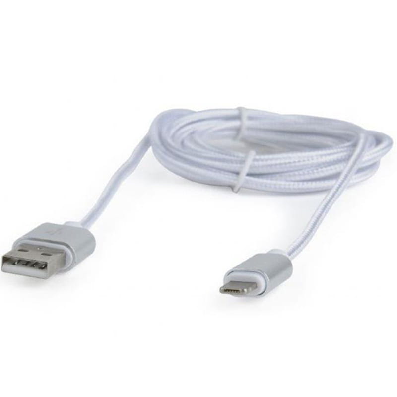 Кабель Cablexpert USB - Lightning + micro USB (M/M), 1.8 м, сірий (CCB-USB2AM-mU8P-6)