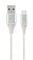 Фото - Кабель Cablexpert USB - USB Type-C V 2.0 (M/M), премиум, 1 м, белый  (CC-USB2B-AMCM-1M-BW2) | click.ua