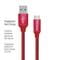 Фото - Кабель ColorWay USB - USB Type-C (M/M), 2.4 А, 2 м, Red (CW-CBUC008-RD) | click.ua