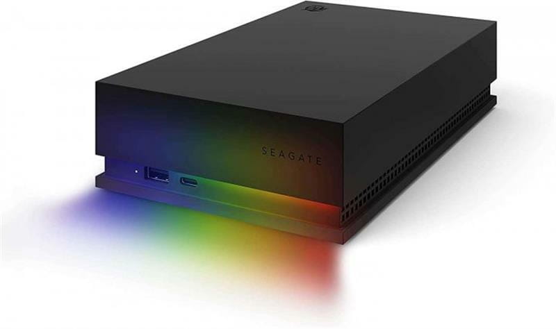 Зовнішній жорсткий диск 3.5" USB 8.0TB Seagate FireCuda Gaming Hub Black (STKK8000400)