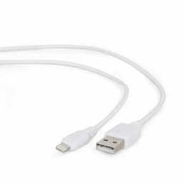 Кабель Cablexpert USB - Lightning (M/M), 0.1 м, белый (CC-USB2-AMLM-W-0.1M)