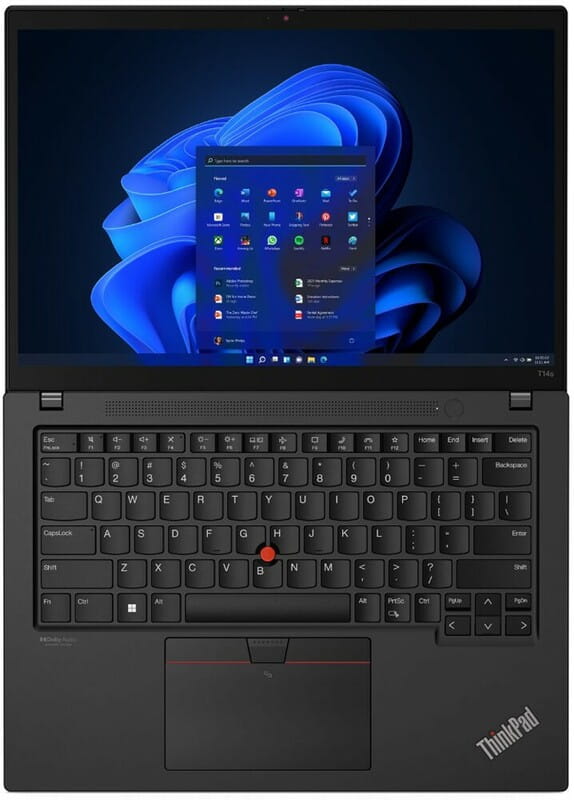 Ноутбук Lenovo ThinkPad T14s Gen 3 (21BR00DQRA) WUXGA Black