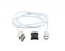 Фото - Кабель Cablexpert USB - Lightning (M/M), 1 м, білий (CC-USB2-AMLMM-1M) | click.ua