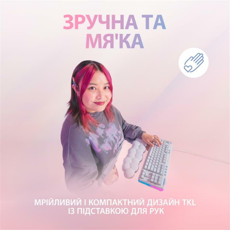 Клавиатура Logitech G713 Linear White (920-010678)