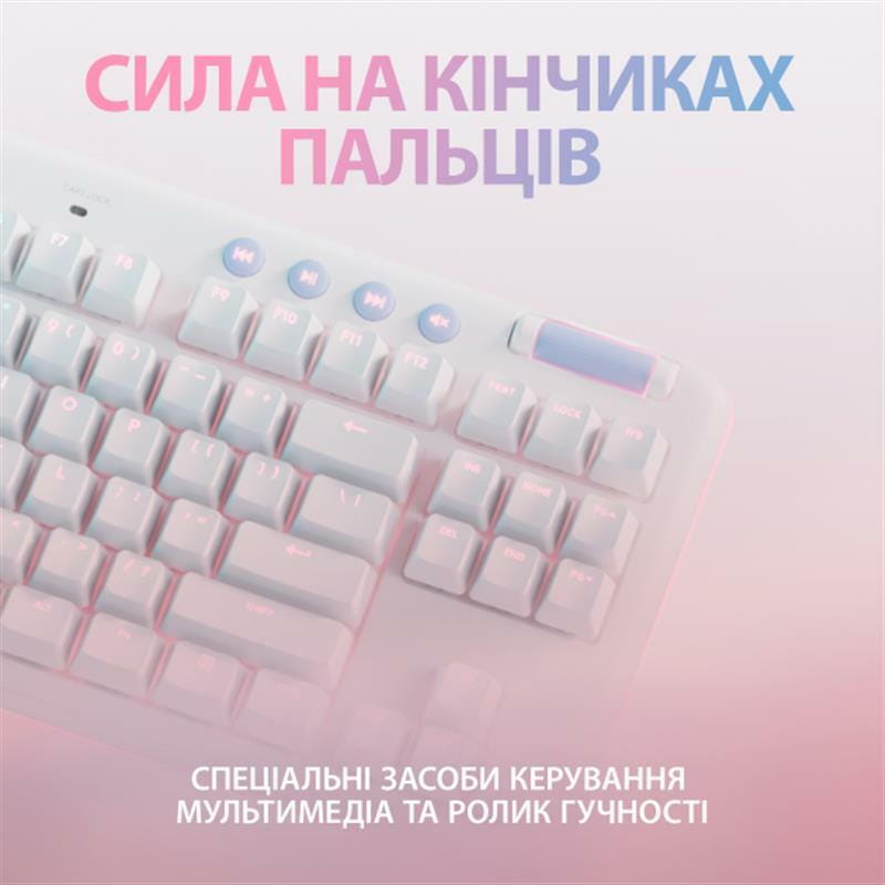 Клавиатура Logitech G713 Linear White (920-010678)
